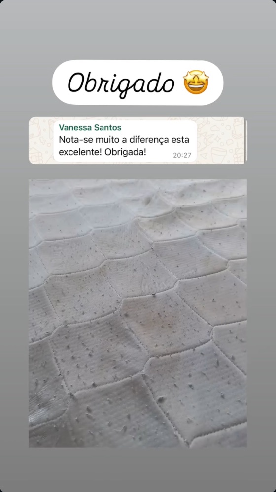 Opinião real de cliente da Limpax (captura de ecrã)